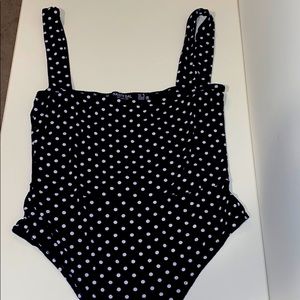 NASTYGAL POLKADOT BODYSUIT